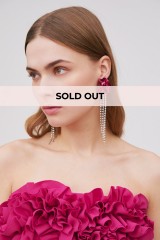 Drexcode - Georgia Crystal earrings - Sterling King - Sale - 1