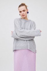Drexcode - Glitter sweater and pink skirt look - Paco Rabanne - Rent - 3