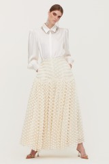 Drexcode - Pop-corn white skirt - Rochas - Sale - 1