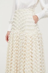 Drexcode - Pop-corn white skirt - Rochas - Sale - 4
