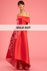 Drexcode - Coral dress with flowers - Sachin&Babi - Sale - 1