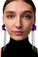 Drexcode - Georgia Crystal earrings - Sterling King - Rent - 3