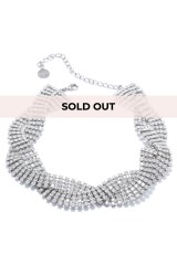 Drexcode - Crystal braid choker - Sereluz - Sale - 1