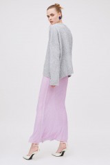 Drexcode - Glitter sweater and pink skirt look - Paco Rabanne - Rent - 4