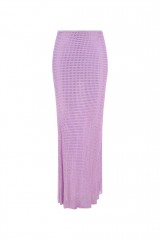 Drexcode - Lilac fitted skirt - Self-portrait - Rent - 3