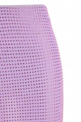 Drexcode - Lilac fitted skirt - Self-portrait - Rent - 4