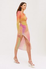 Drexcode - Cutout dress with print - Self-portrait - Rent - 5