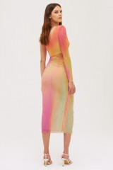 Drexcode - Cutout dress with print - Self-portrait - Rent - 7