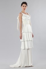 Drexcode - wedding dress with flounces - David Fielden - Rent - 5