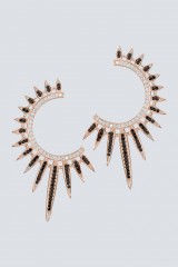 Drexcode - Long silver multi-pendent earrings - Nickho Rey - Rent - 2