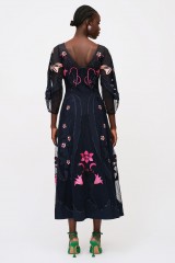 Drexcode - Silk and lace dress - Temperley London - Sale - 4