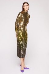 Drexcode - Gold sequin dress - Temperley London - Rent - 1