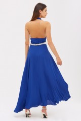Drexcode - Royal blue dress - Thomas Lee - Sale - 4