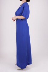 Drexcode - Blue empire dress - Thomas Lee - Rent - 3