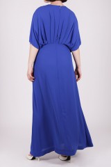 Drexcode - Blue empire dress - Thomas Lee - Rent - 6