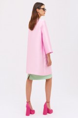 Drexcode - Pink mikado duster coat - Thomas Lee - Sale - 2