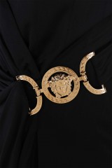 Drexcode - Black medusa dress - Versace - Rent - 4