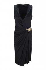Drexcode - Black medusa dress - Versace - Rent - 6