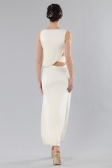 Drexcode - Long draped silk dress  - Vionnet - Rent - 5