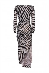 Drexcode - Long Zebra print dress - Redemption - Rent - 5