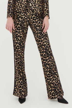Leopard Tuxedo Pants - Redemption - Rent Drexcode - 2
