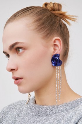 Georgia Crystal earrings - Sterling King - Rent Drexcode - 1