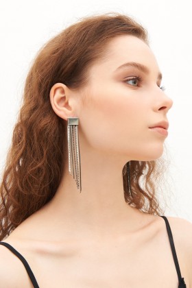 Metal earrings - Rosantica - Rent Drexcode - 1