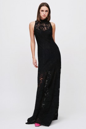 Black high neck lace dress - Kathy Heyndels - Rent Drexcode - 1