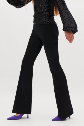  Black high-waisted trousers - Doris S. - Rent Drexcode - 2