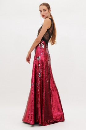 Dress with iridescent sequins - Genny - Sale Drexcode - 2