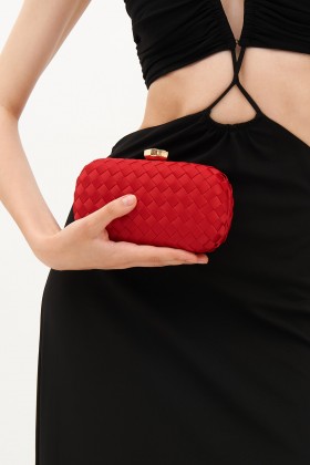 Red clutch  - Anna Cecere - Sale Drexcode - 1