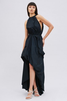 Blue draped dress - Albino - Sale Drexcode - 1