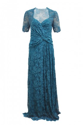 Turquoise lace dress - Olvi's - Sale Drexcode - 1