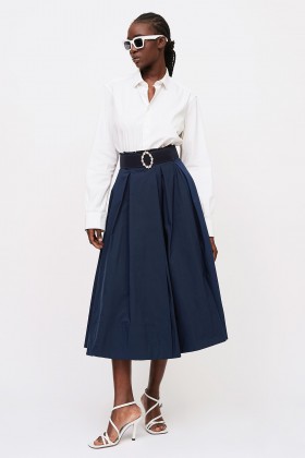Blue midi skirt - Albino - Sale Drexcode - 2