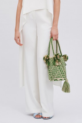 White straight trousers - Alexis - Rent Drexcode - 1