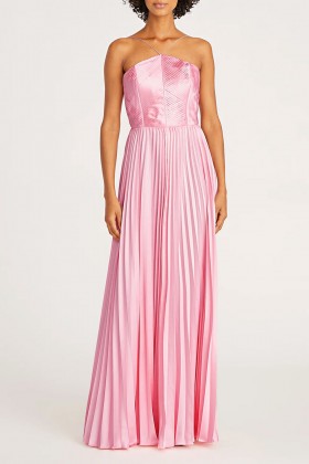 Pink pleated dress - Amur - Sale Drexcode - 2