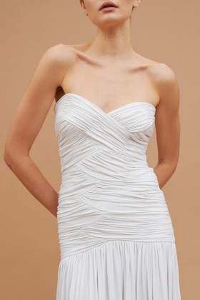 Strapless Grecia dress - Ana Maria Couture - Rent Drexcode - 2