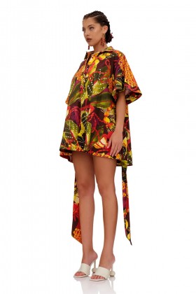 Short printed jumpsuit - Andrea Iyamah - Rent Drexcode - 2
