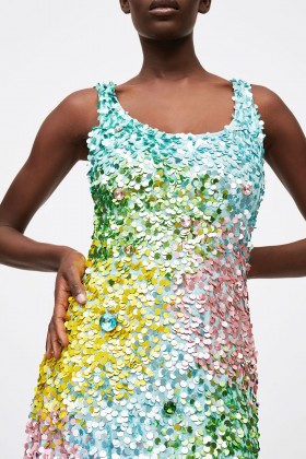 Midi dress with sequins - Cynthia Rowley - Rent Drexcode - 2