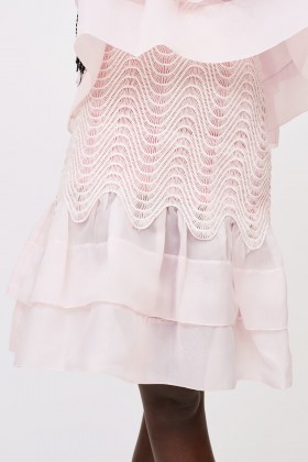 Pink organza skirt - Cynthia Rowley - Sale Drexcode - 1