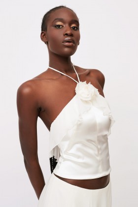Completo top e gonna fiore - Drexcode Sposa - Rent Drexcode - 2