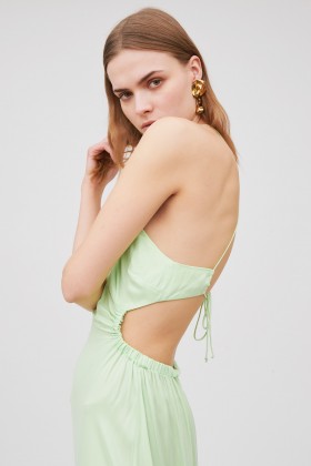 Long cutout lime dress - For Love and Lemons - Rent Drexcode - 2