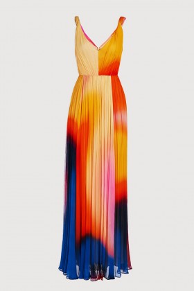 Long tie&dye dress - Halston - Rent Drexcode - 1