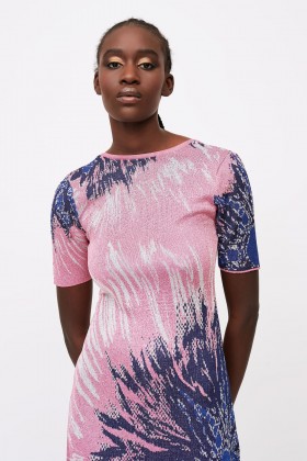 Printed knit dress - Hayley Menzies - Sale Drexcode - 2
