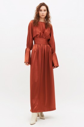 Long bronze dress - Jessica Choay - Rent Drexcode - 1