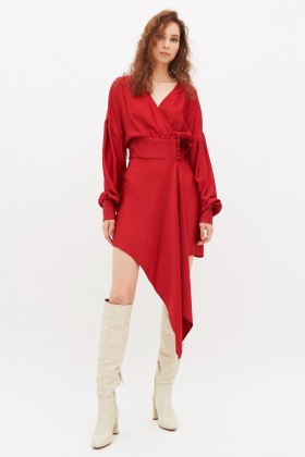 Asymmetrical dress with band - Jessica Choay - Rent Drexcode - 2