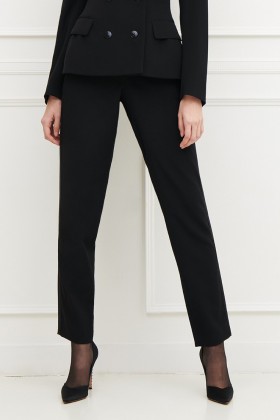 Black tuxedo pants - Jean Paul Gaultier - Rent Drexcode - 1
