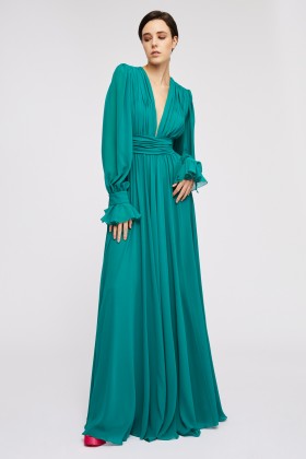 Long green dress - Kathy Heyndels - Sale Drexcode - 1
