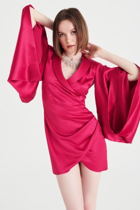 Fuchsia kimono dress - Redemption - Rent Drexcode - 1