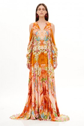 Long balloon dress - Koré Collections - Rent Drexcode - 1